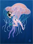 Deviant_Art bikini jellyfish snorkel underwater vore zarathul // 783x1020 // 169.9KB
