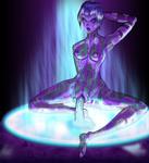 Tentacle blue_eyes cortana halo hologram purple_hair purple_skin sex uncensored willing // 600x655 // 42.5KB