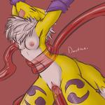 Digimon Renamon Tentacle furry nipple_latch penetration uncensored // 1280x1280 // 767.6KB