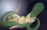 bikini_girl mouth_gagged snake tied_up vore // 900x591 // 290.8KB