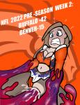 Clothed NFL blob cheerleader monster peril // 2999x3893 // 7.5MB