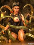 Lara_Croft Tomb_Raider scuba tentacle_rape water // 907x1200 // 1.1MB