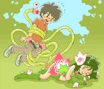 Tentacle blush cute imminent_oral male monster_girl rape stripped suspension young // 700x600 // 81.7KB