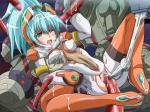 breast_squeezed green_hair robots space_girl tentacle_rape // 800x600 // 149.9KB