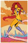 Starfire anticipation clothes_pulled teen_titans tentacles // 770x1200 // 396.8KB
