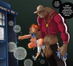 Ben_10 E.T. artist_Sparrow doctor_who gwen_tennyson small_breasts stomach_deformation // 1800x1645 // 1.4MB