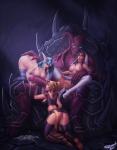 Bloodelf WoW World_of_Warcraft demon elf // 568x728 // 99.7KB