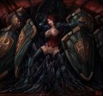 artist_Vempire impending_rape slime_trapped_tentacles warrior_female // 974x903 // 207.4KB