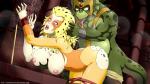 Cheetara Thundercats arms_chained breasts_exposed monster_rape torn_clothes // 1600x900 // 1.3MB