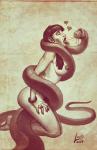 Tentacle TheArtofLudo cum_in_mouth cumshot deviantart hq naughty_sketch oral oral_creampie tentacle_blowjob uncensored // 3300x5100 // 11.1MB