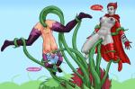plant superheroines tentacles willing // 1200x796 // 142.3KB