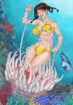 anemone swimming tentacle_rape underwater vore // 1242x1774 // 301.4KB
