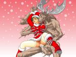 Bad_Company Reindeer Vaginal breast_grab merry_christmas monster restrained // 800x600 // 121.7KB