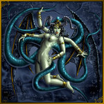 Bat_Wings Candra_Deviantart Goddess Lilit Nipple_Piercings Scales Snake_Eyes Tentacle demoness horns lilith lilitu naamah succubus vampire // 900x900 // 213.6KB
