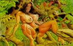 Jungle_girl anticipation cave_girl snake spread_legs tan_lines vore // 1280x817 // 391.6KB