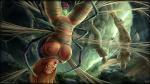artist_Vempire cocoon eyeroll naked_girl oviposition spider spider_monster spider_rape suspended webbing // 1500x844 // 1.0MB