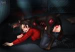 Claire_Redfield artist_aaa resident_evil zombie_dog // 1600x1112 // 145.0KB
