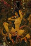 artist_Faustie lovecraftian shoggoth tentacle_monster tentacle_rape // 707x1039 // 876.9KB