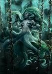 chains deep_one mermaid monster tentacle_girl tentacles // 1190x1682 // 379.2KB