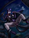 Raven breasts_exposed double_penetration oral_penetration teen_titans tentacle_rape torn_costume // 850x1100 // 883.6KB
