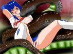 Dangerous_Sisters animated snake super_heroine tail_penetration vore // 678x510 // 513.7KB