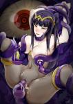 1girl breast_squeeze censored cum_dripping milking tentacle_monster tentacles vaginal_penetration willing // 700x990 // 442.7KB