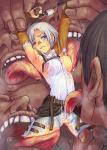 Attack_on_Titan arms_held giant_monster monster_rape tongue_licking torn_clothes // 715x1000 // 324.1KB