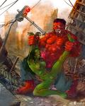 BIG_dick anticipation defeated naked red_hulk restrained she_hulk // 960x1200 // 405.9KB