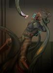 Dead_space Isacc_clarke Tentacle anticipation male // 1157x1591 // 132.6KB