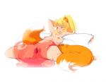 blonde fox_girl pillow slime willing // 540x420 // 103.8KB