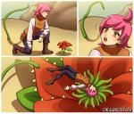 flower plant tentacle_rape // 1400x1196 // 820.8KB