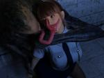 Tentacle female_police_officer monster policewoman // 1200x910 // 1.1MB