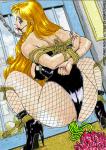 alien_eggs black_canary chained_collar in_peril tears tentacles tied_up vaginal_penetration // 591x835 // 436.3KB