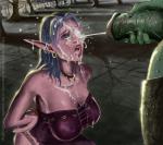 Elf_Girl World_of_Warcraft arms_chained cum_all_over_face cumshot orc // 969x864 // 495.8KB