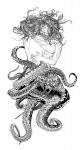 Kiss deep_one deep_ones mermaid tentacles yuri // 413x750 // 107.2KB