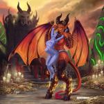 Draenei World_of_Warcraft bulge futa succubus // 1500x1500 // 1.6MB