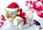 Christmas Vaginal anal blonde bound bow candy_cane canticles december festive present santa santa_hat seasonal stripped // 621x435 // 35.9KB