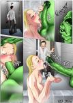 big_breasts blushing cock_licking cock_sucking comic cum_on_body cum_on_breasts cum_on_face cumshot hand_on_head monster shower virgin wife willing // 1150x1600 // 762.8KB