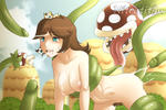Daisy Princess_Daisy Tentacle anal belly_bulge cum mario tentacles willing // 1000x664 // 411.0KB